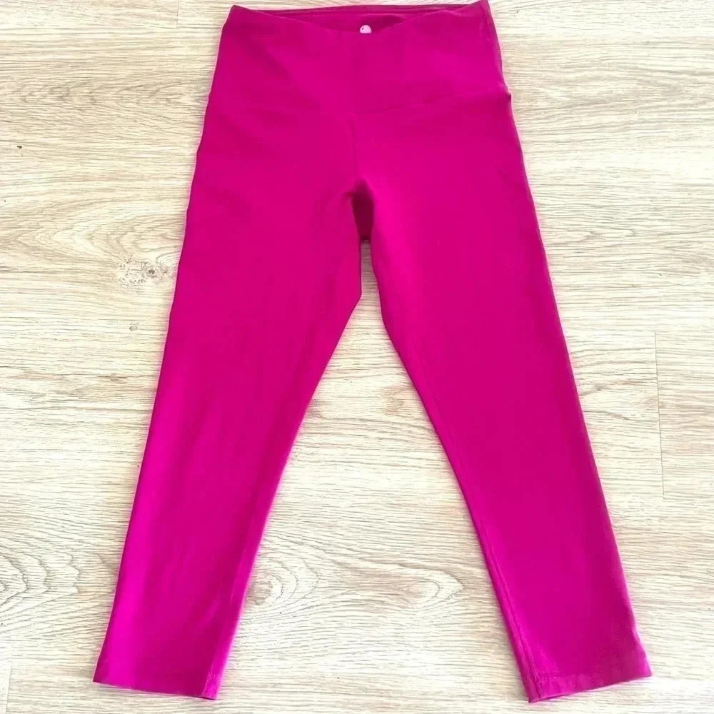YOGALICIOUS  MAUVE LEGGINS SIZE SMALL
